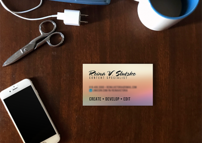 Business Card Graphic Designer