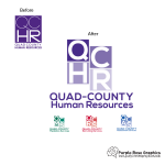 Quad County Logo Design Before and After Created by Purple Rose Graphics in Orange County California