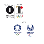 Plagarized Olympic Logo from Tokyo 2020 Games