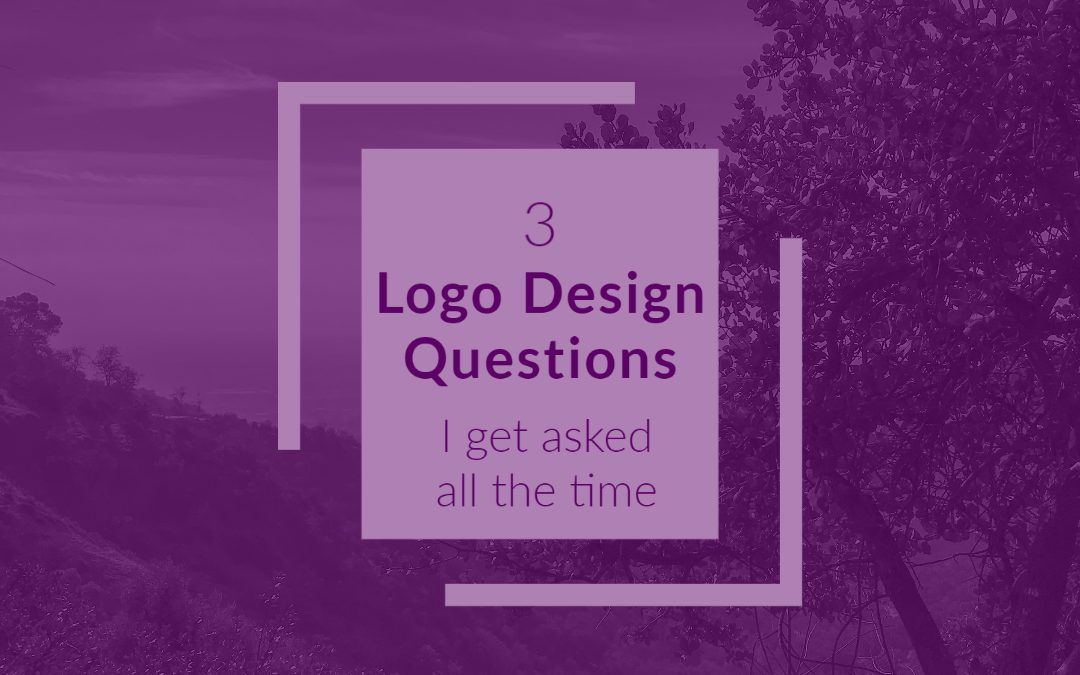 The 3 Questions about Logos I get Asked the Most as a Graphic Design Specialist